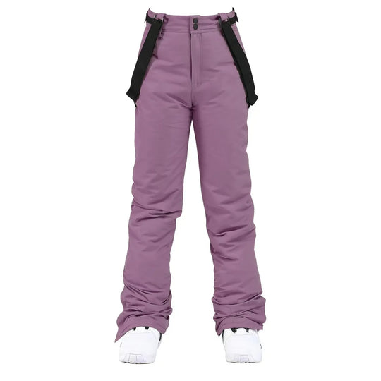 Pantalon à bretelles de ski d'hiver