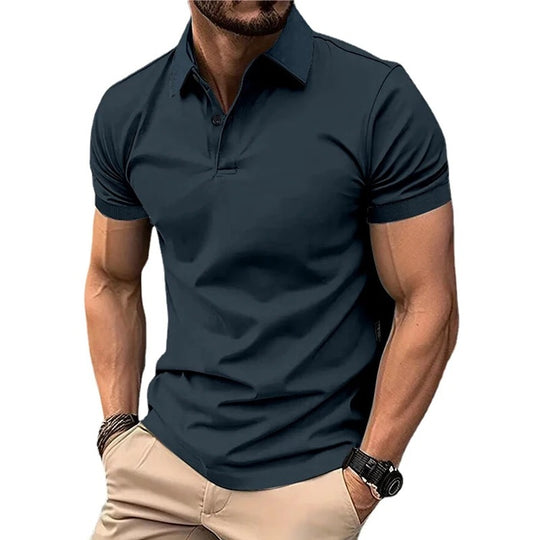 Polo léger décontracté pour homme