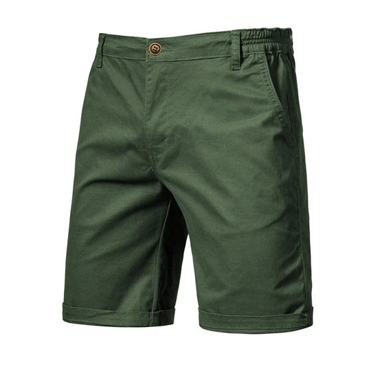 Short décontracté 100 % coton pour homme