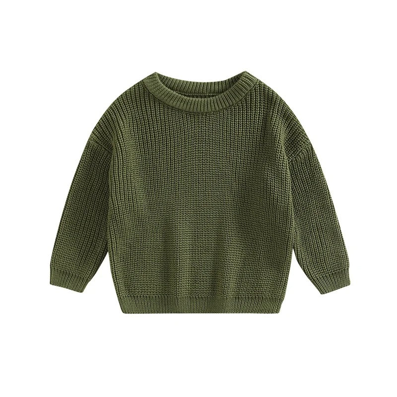 Pull en tricot décontracté pour enfants