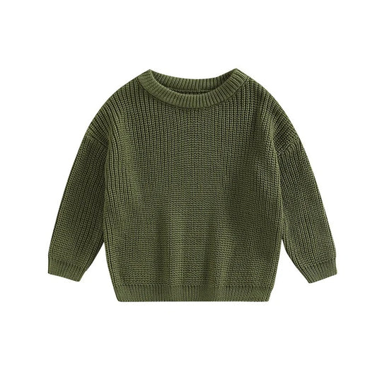 Pull en tricot décontracté pour enfants