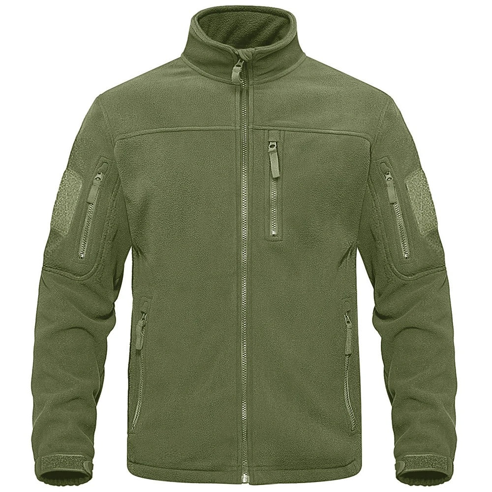 Veste thermique en polaire entièrement zippée pour hommes