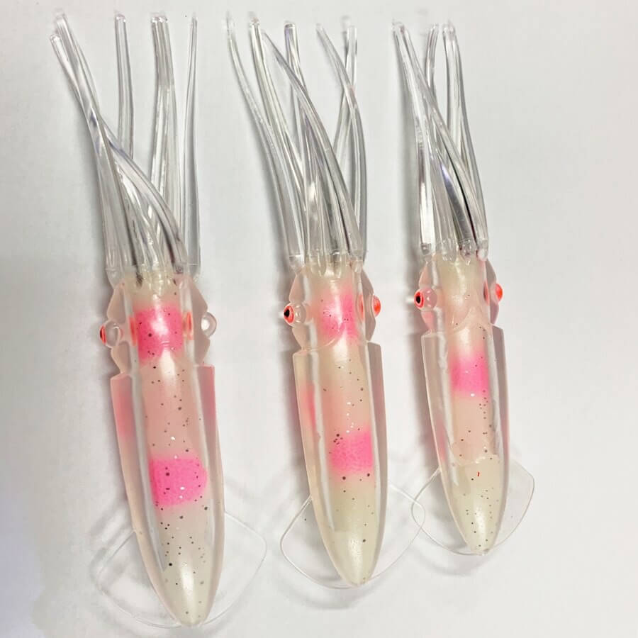 Appât pour calamars phosphorescents dans l'obscurité