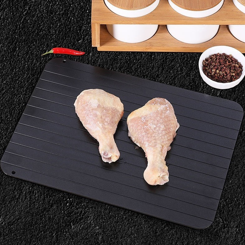 Plateau de décongélation de la viande en aluminium
