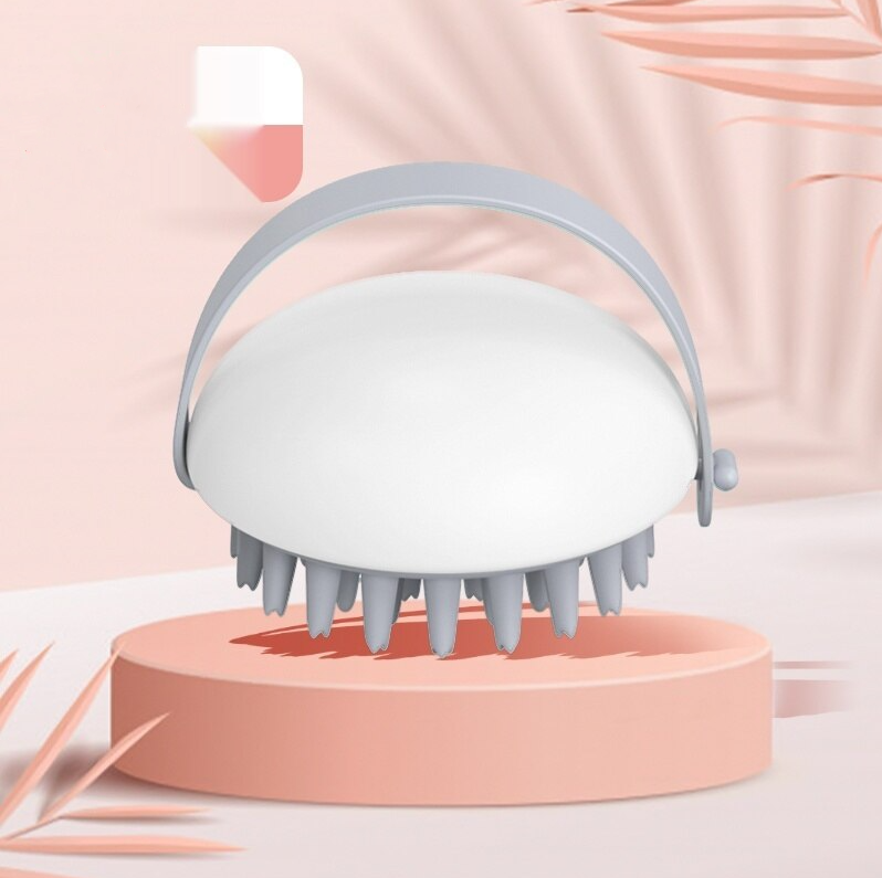 Brosse de douche pour le massage du cuir chevelu