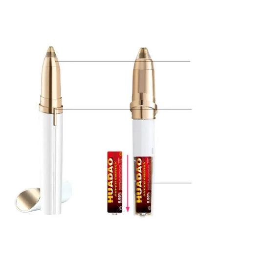 Tondeuse électrique LED pour sourcils