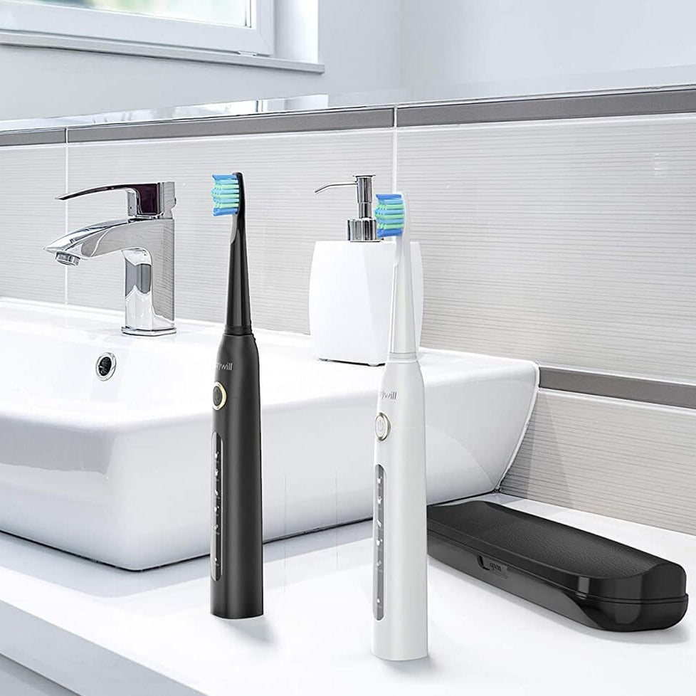 Brosse à dents électrique sonique rechargeable
