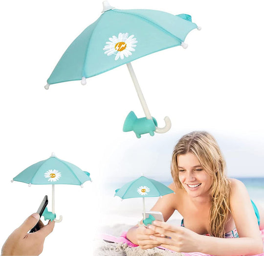 Mini support parapluie pour téléphone portable