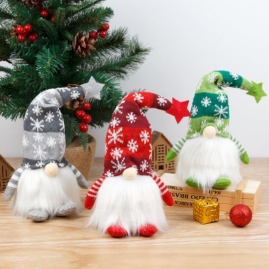 Gnome de Noël illuminé