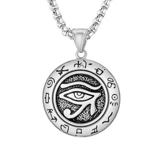Pendentif œil d'Horus de l'Égypte ancienne