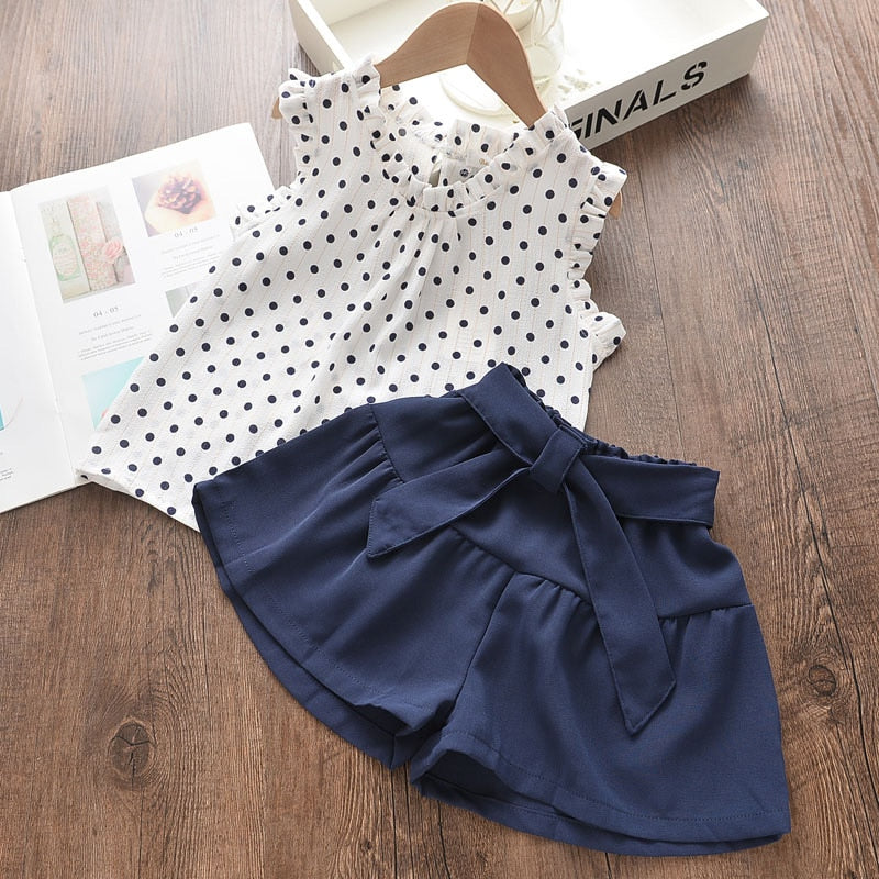 Ensemble chemise et short pour enfants