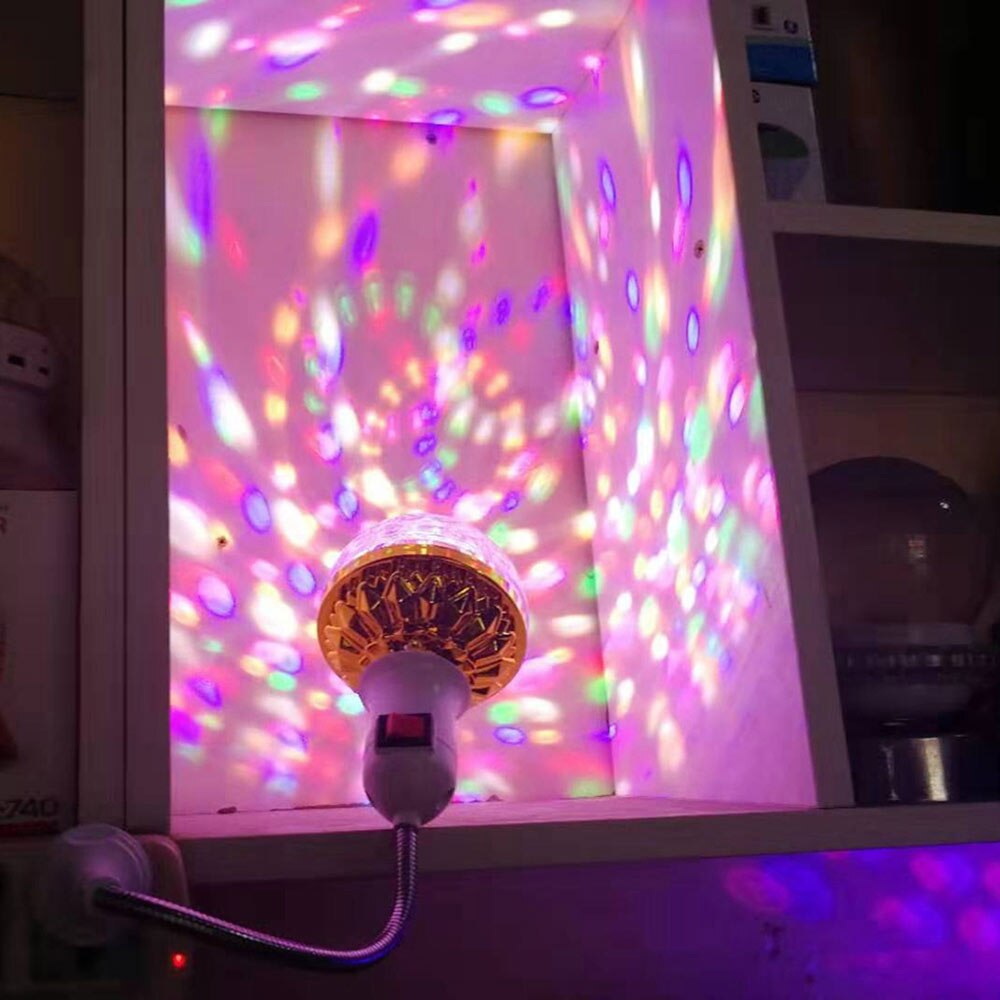 Boule magique en cristal LED