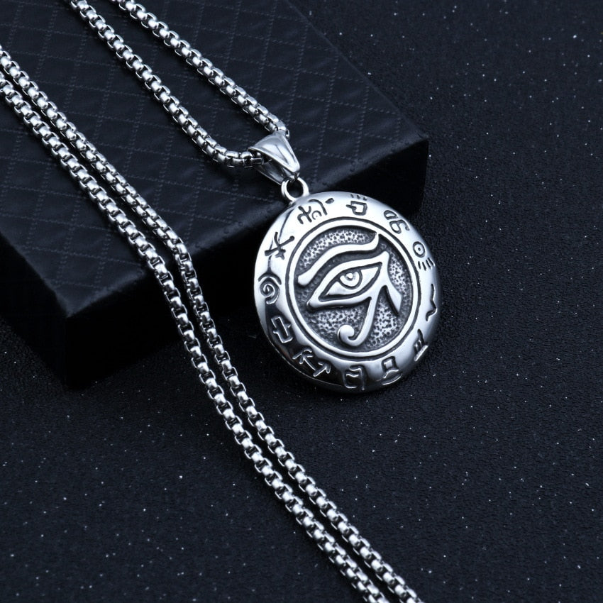 Pendentif œil d'Horus de l'Égypte ancienne