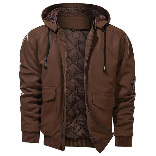 Veste en faux cuir