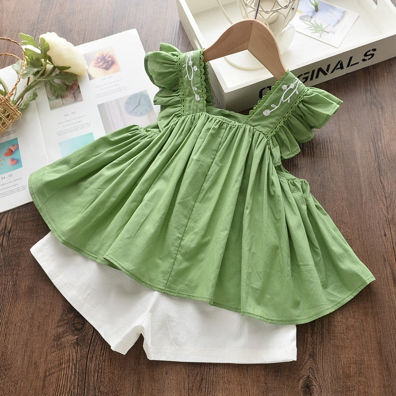Ensemble chemise et short pour enfants