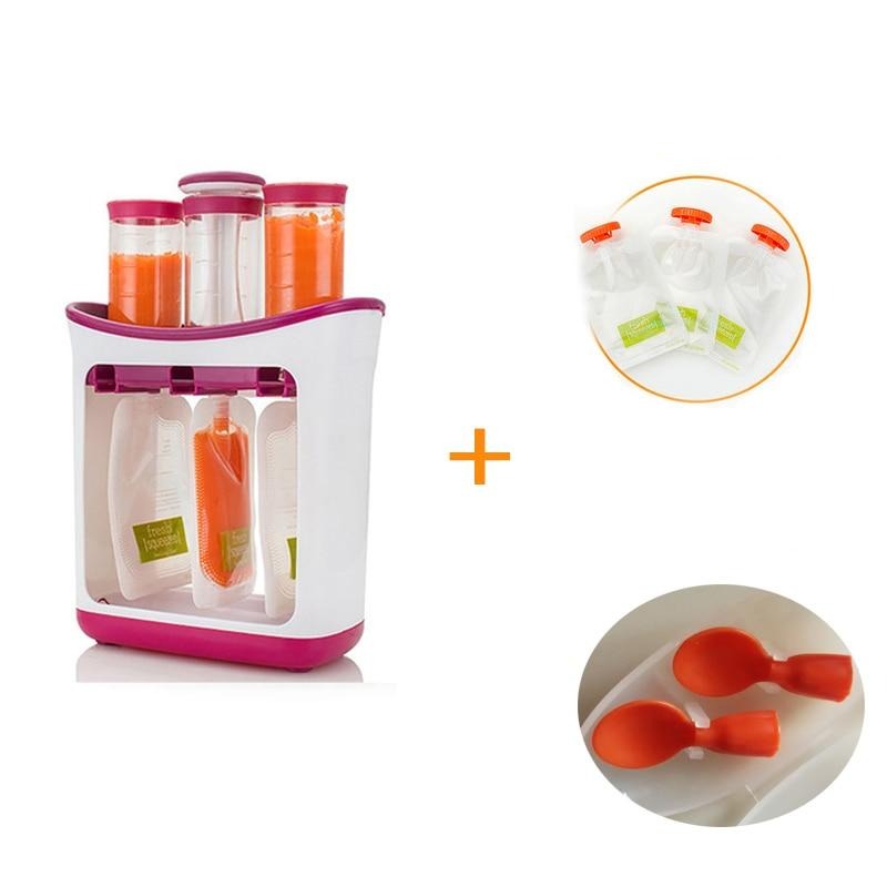 Station de pressage d'aliments pour enfants
