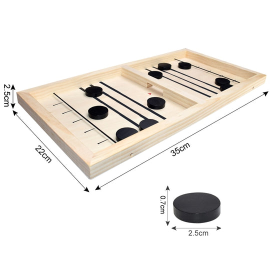 Jeu de hockey en bois