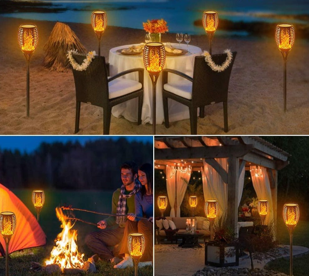 Lampes torches solaires Flickering Flame