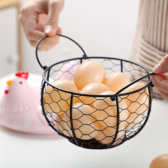 Panier de rangement des œufs en céramique