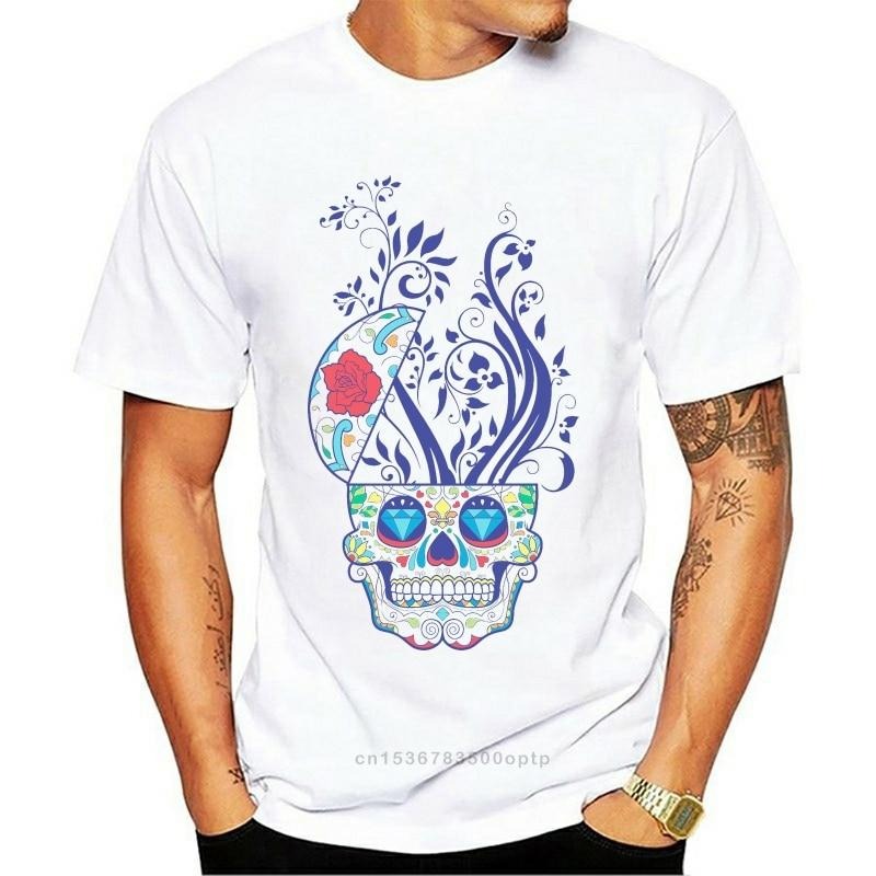 T-shirt graphique Skull Lust Rose