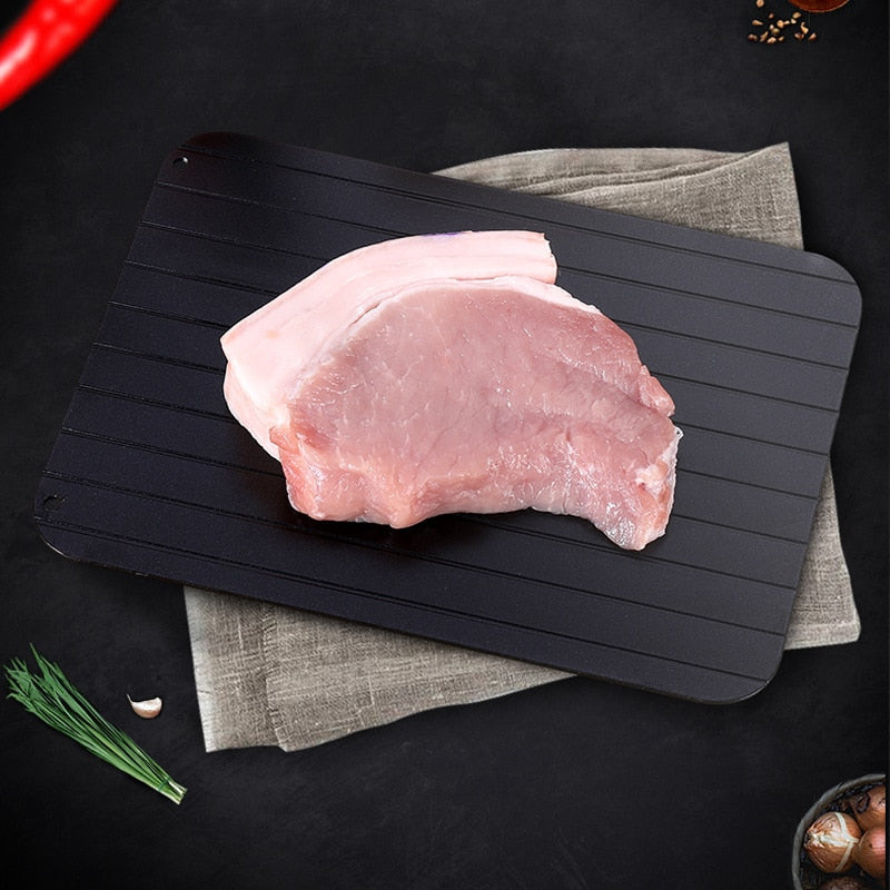 Plateau de décongélation de la viande en aluminium