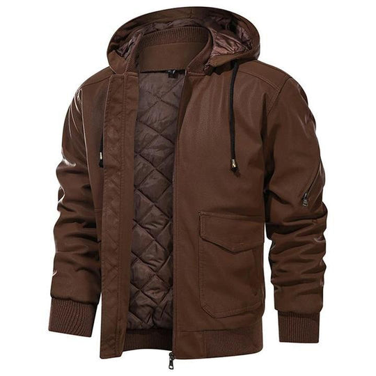 Veste en faux cuir