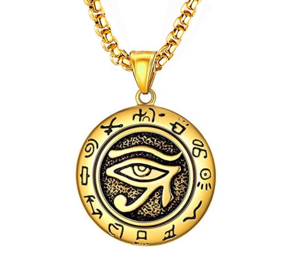 Pendentif œil d'Horus de l'Égypte ancienne