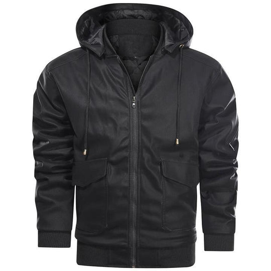 Veste en faux cuir