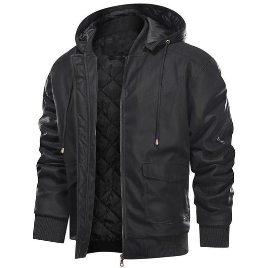 Veste en faux cuir