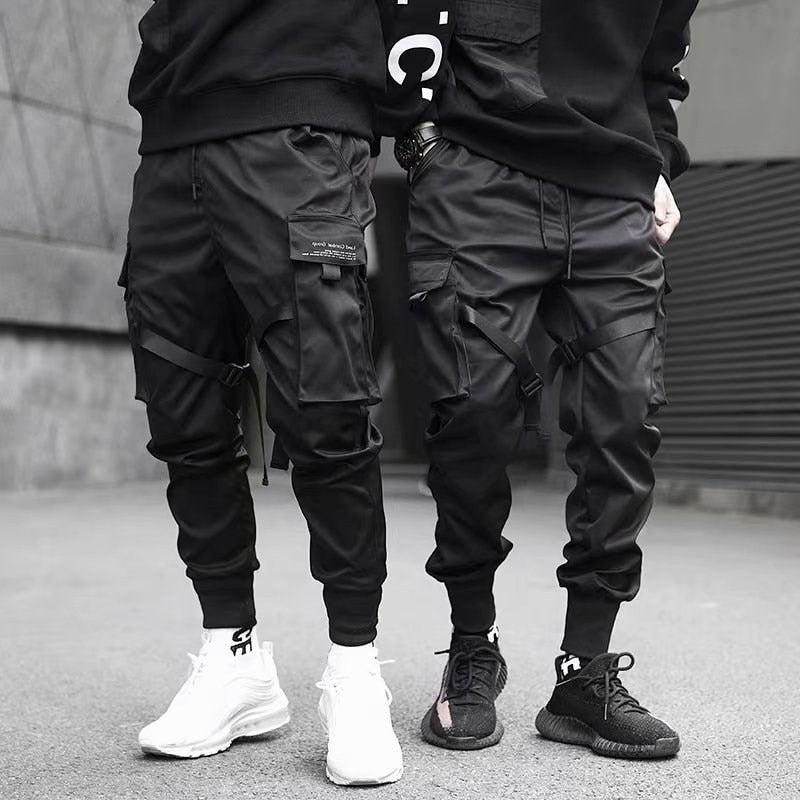 Pantalon cargo multi-poches Hip Hop