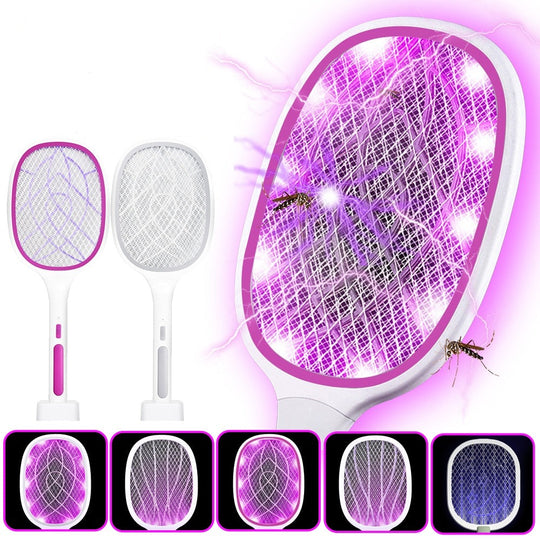 Lampe électrique anti-moustiques 2 en 1