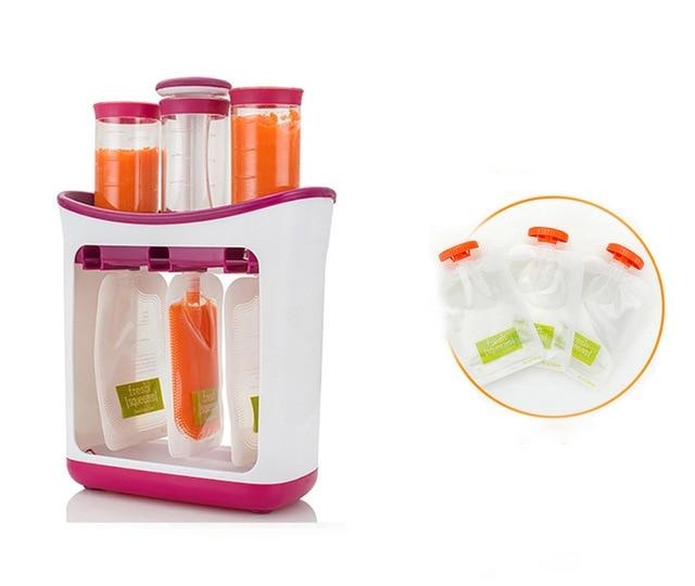 Station de pressage d'aliments pour enfants