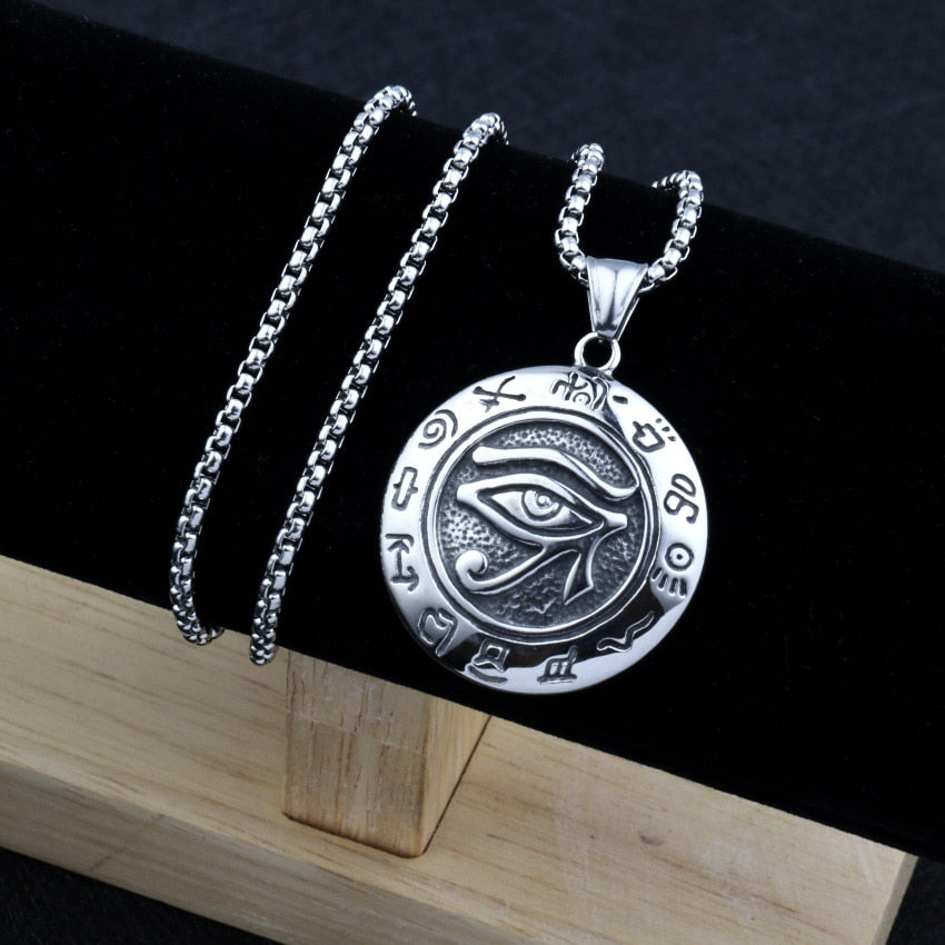 Pendentif œil d'Horus de l'Égypte ancienne
