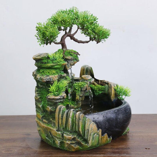 Cascade d'attraction pour l'argent et la richesse Feng Shui