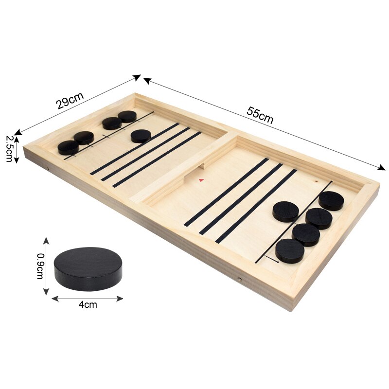 Jeu de hockey en bois