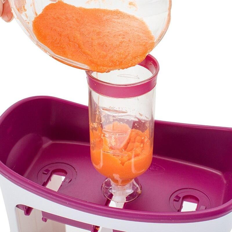 Station de pressage d'aliments pour enfants