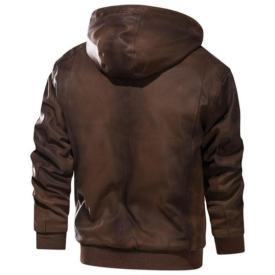 Veste en faux cuir