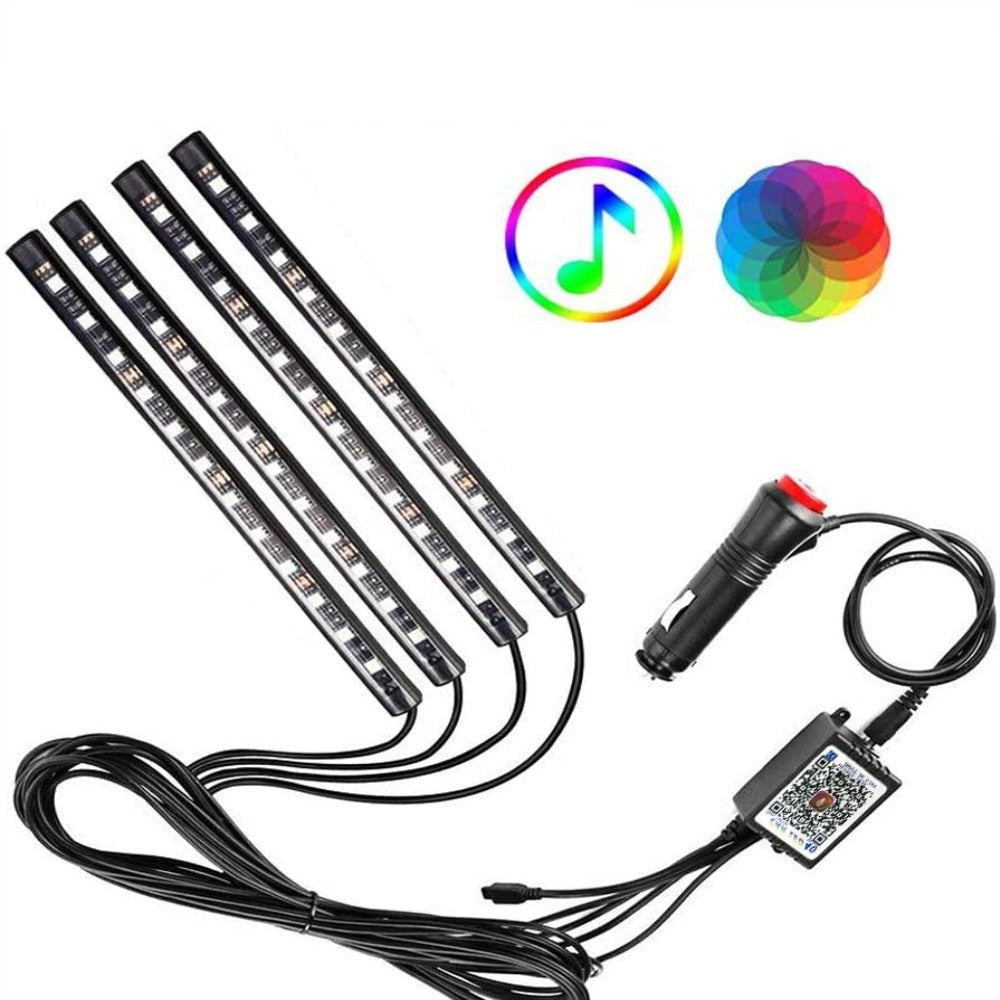 Lumière d'ambiance pour voiture