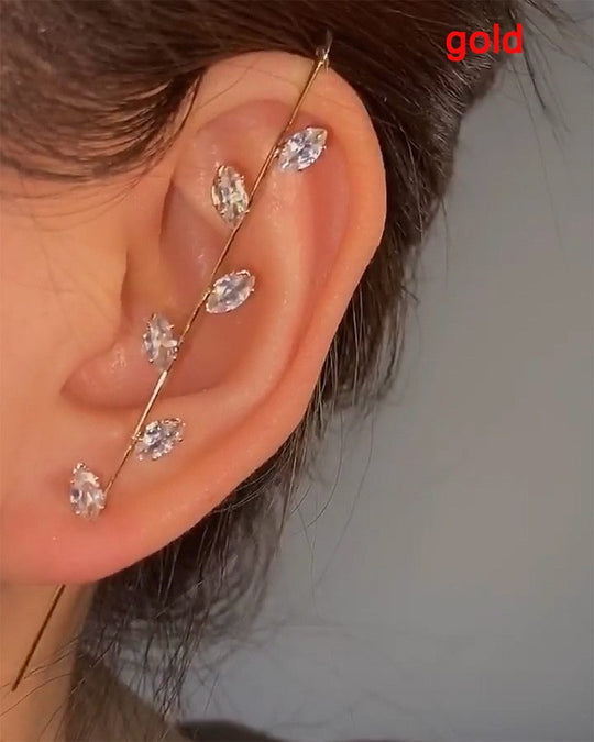 Boucles d'oreilles Huggie Hoop (1 achetée, 1 offerte)