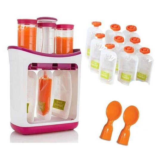 Station de pressage d'aliments pour enfants