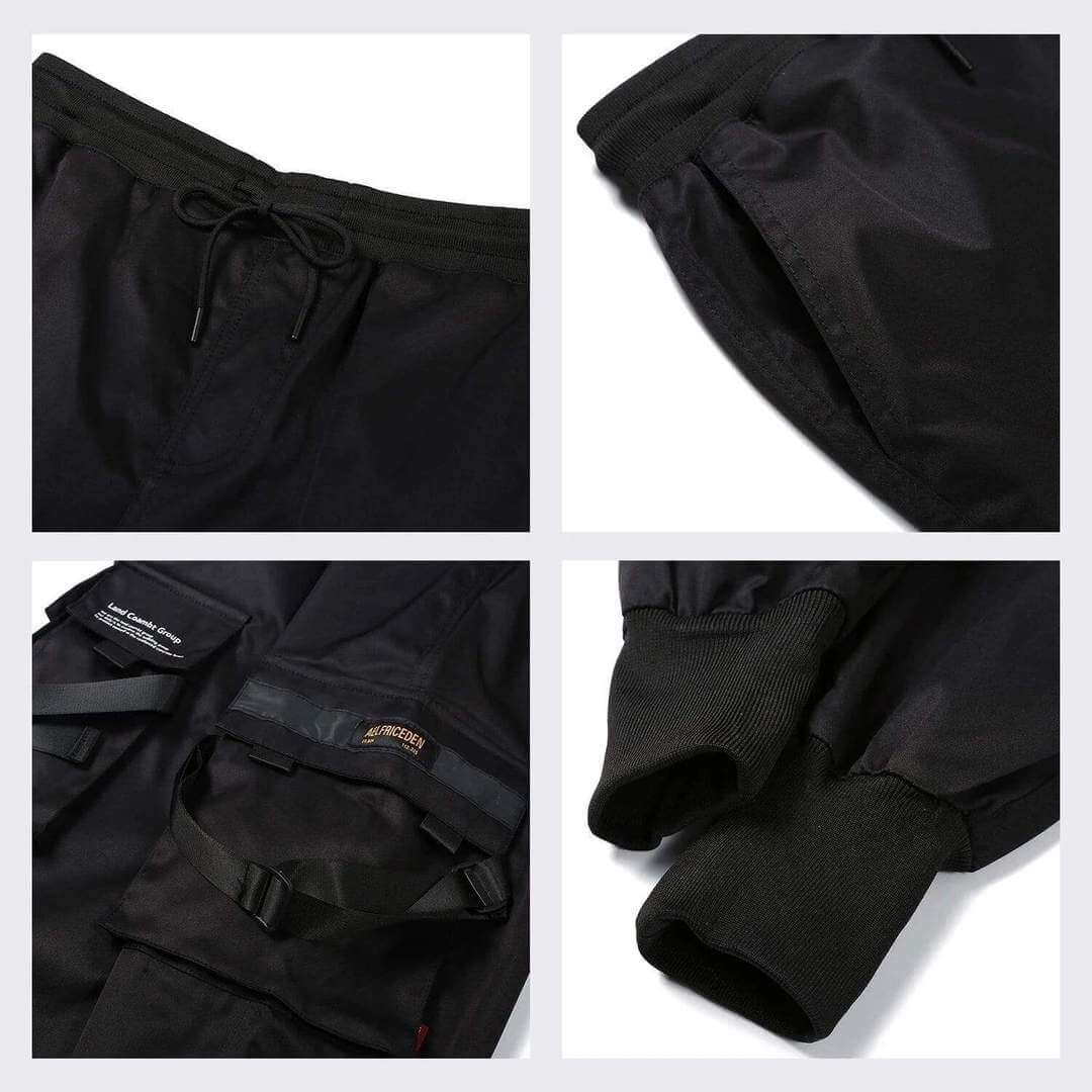Pantalon cargo multi-poches Hip Hop