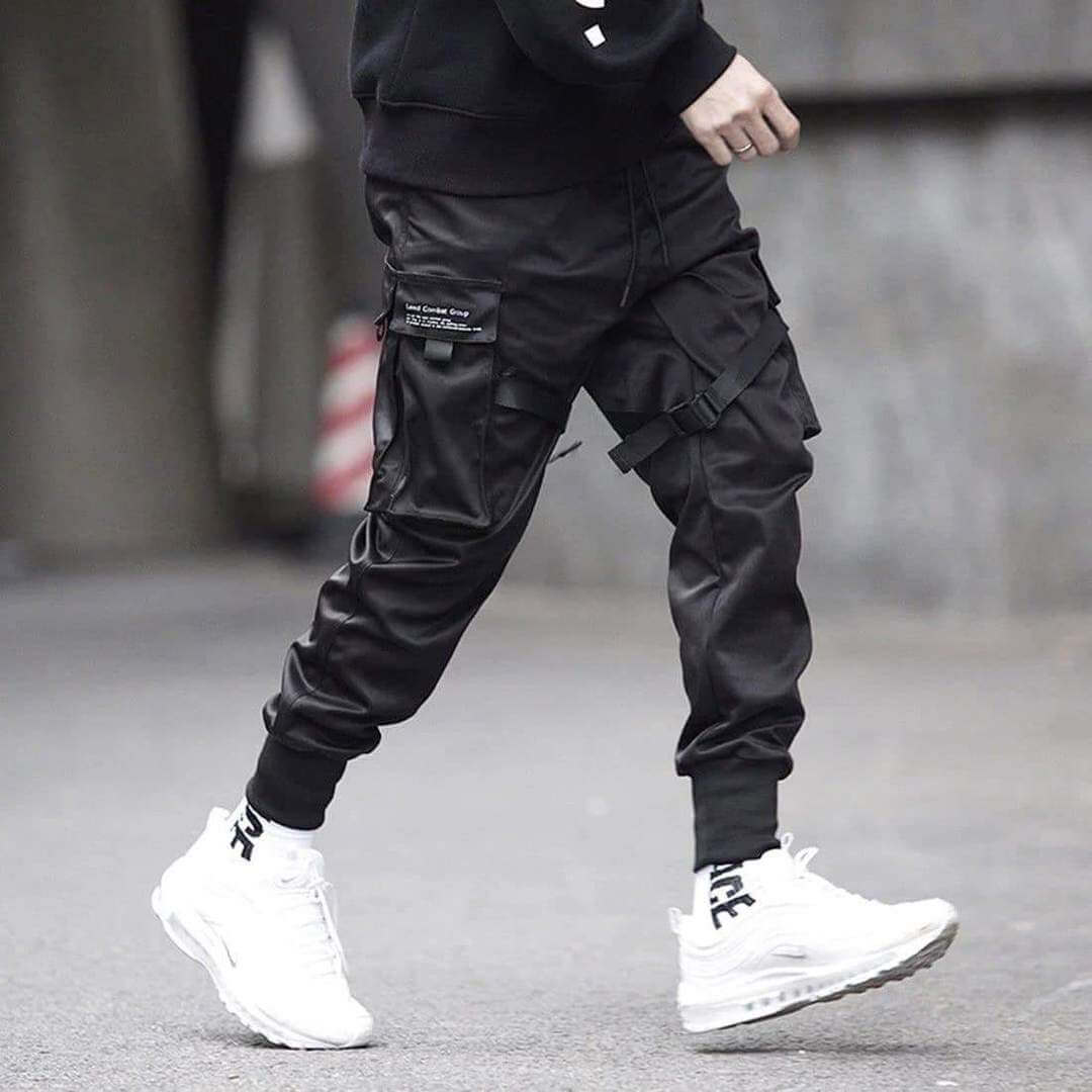 Pantalon cargo multi-poches Hip Hop