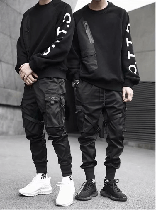 Pantalon cargo multi-poches Hip Hop