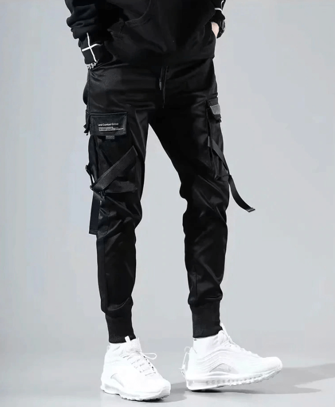 Pantalon cargo multi-poches Hip Hop