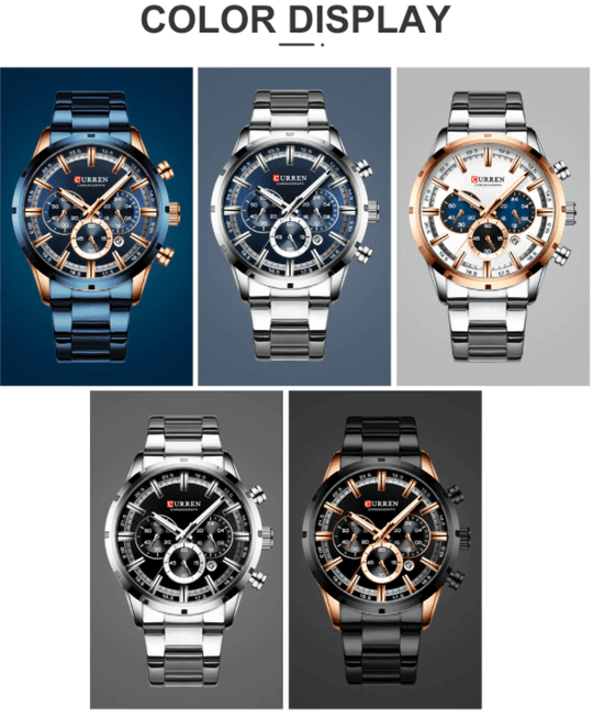 Montre chronographe Curren Business