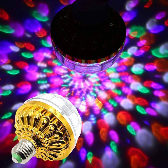 Boule magique en cristal LED