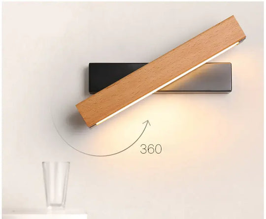 Applique murale à LED pivotant à 360