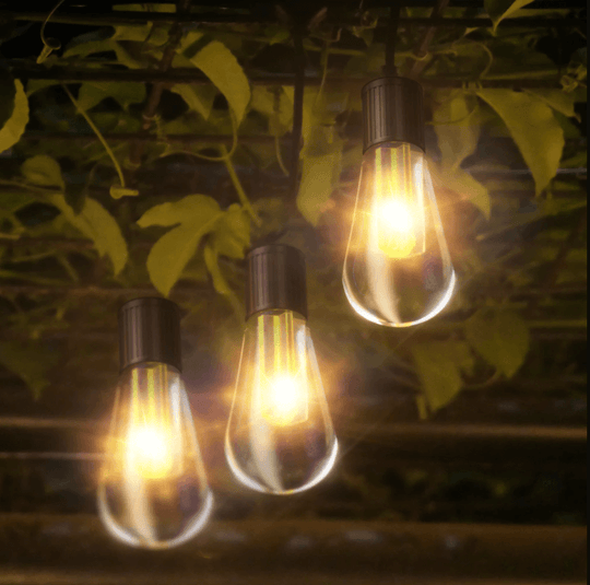 Lampes à DEL à alimentation solaire pour l'extérieur