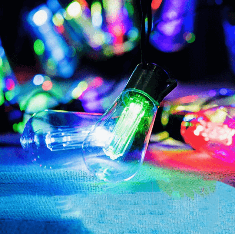 Lampes à DEL à alimentation solaire pour l'extérieur