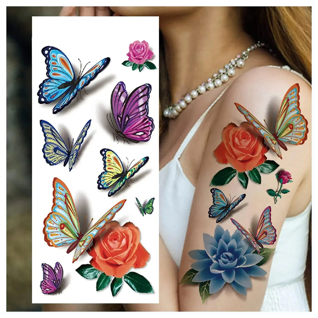 Stickers de tatouage 3D